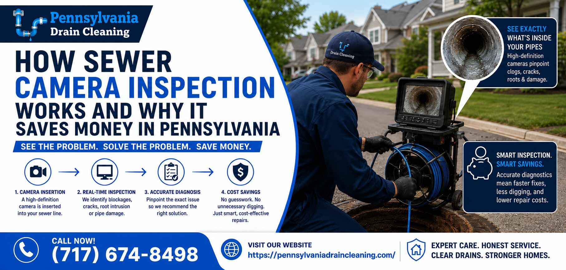 sewer camera inspection