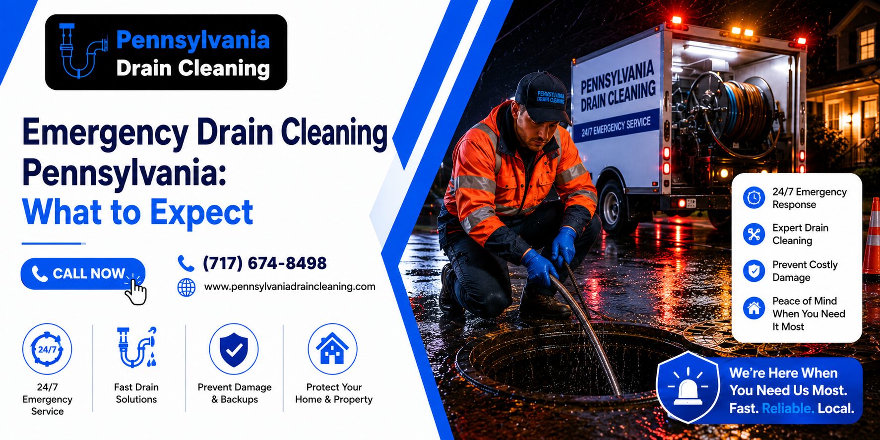 emergency drain cleaning pennsylvania
