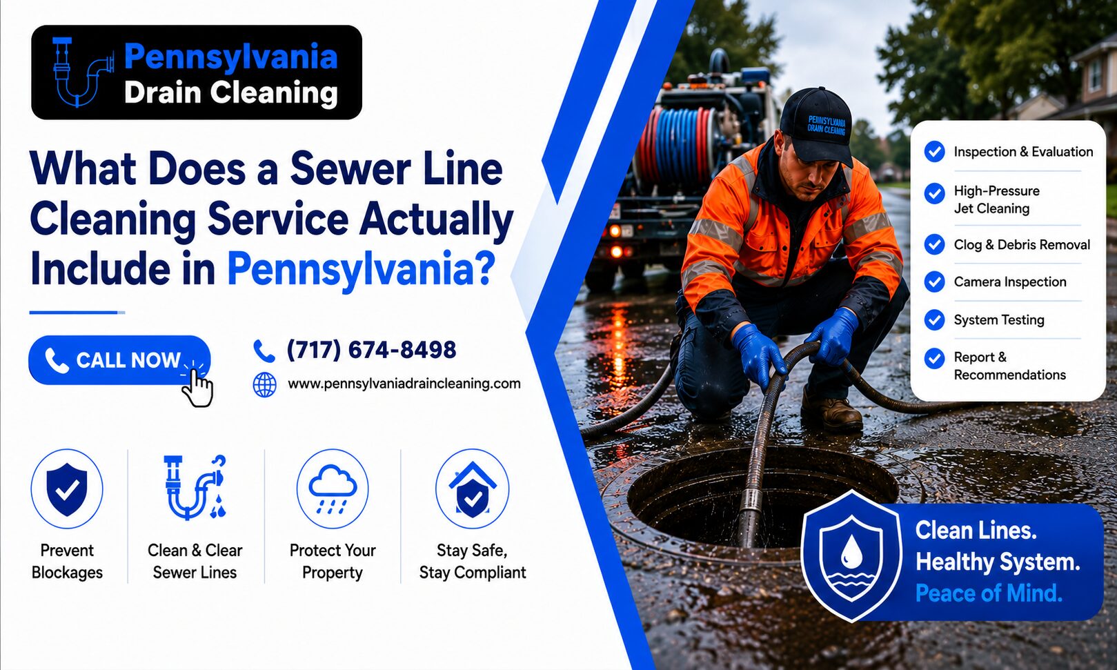sewer line cleaning service pennsylvania