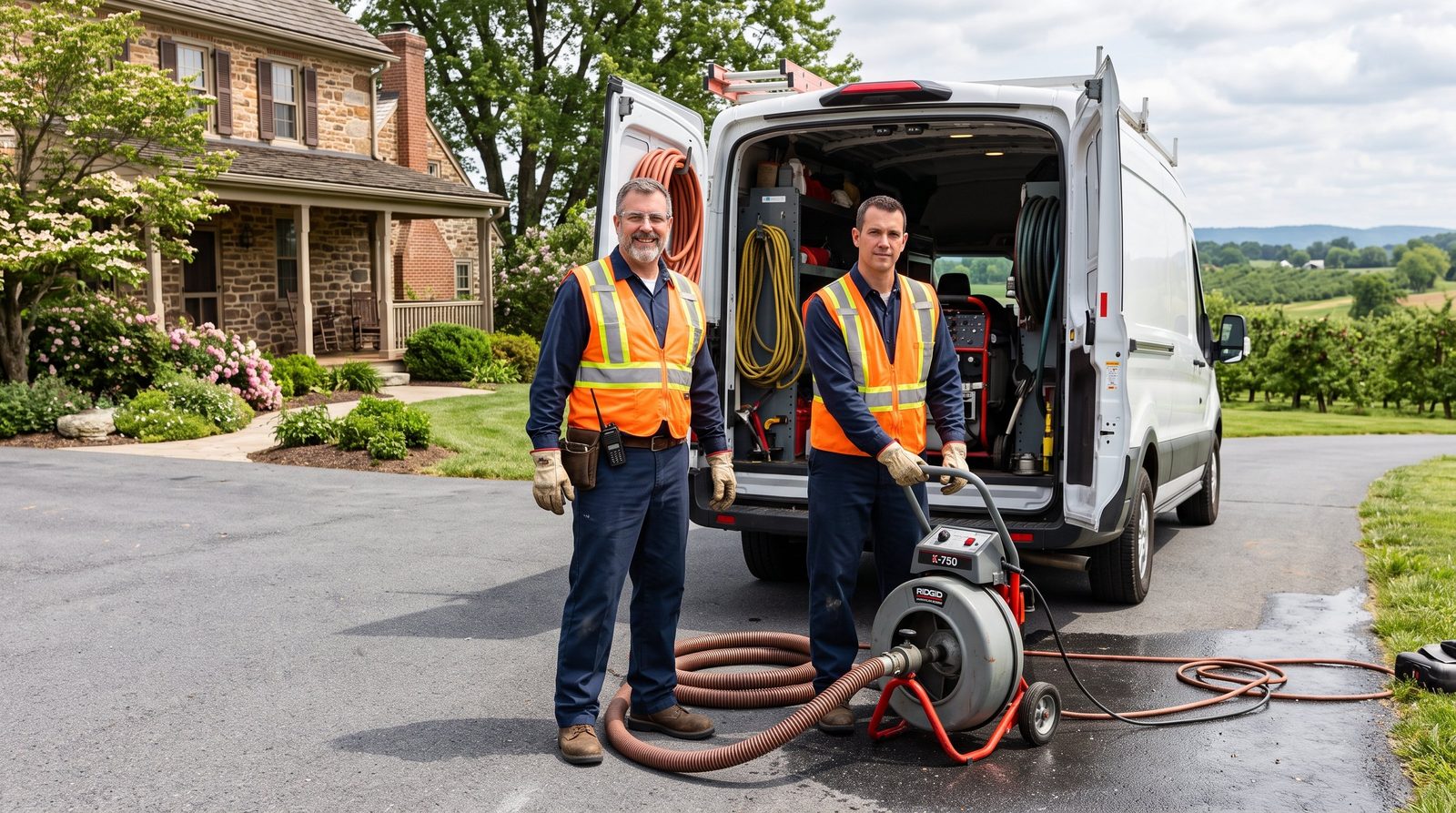 Drain cleaning technicians in Adams County, PA