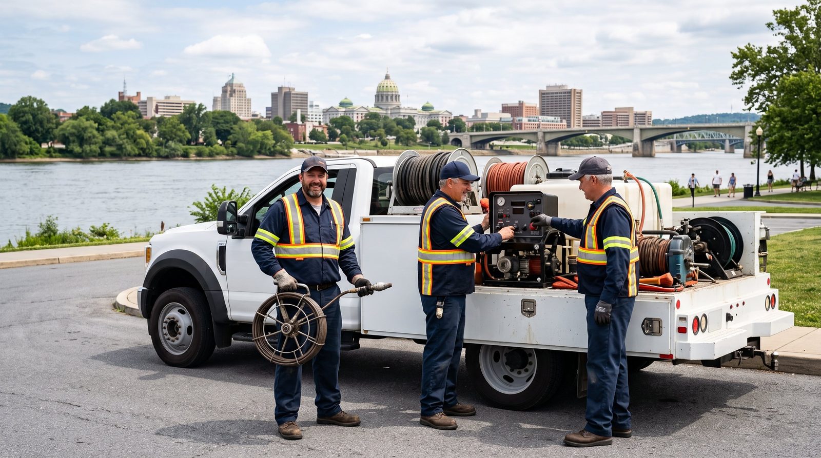 Drain cleaning technicians in Dauphin County, PA