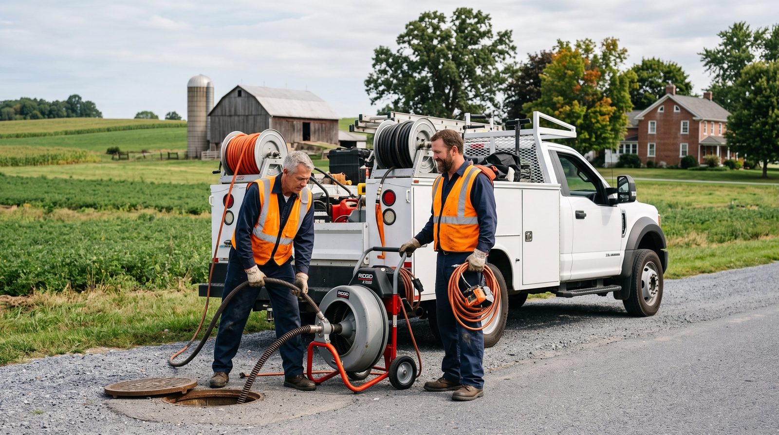 Drain cleaning technicians in Lebanon County, PA